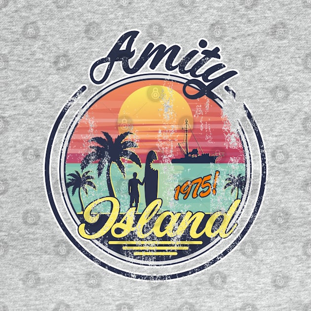 Amity Island Tourist (Distressed) by Recondo76